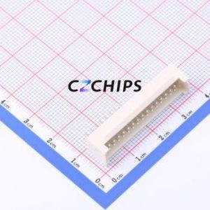 HC-PHB-2*17A Wire-to-Board Pin Header Through hole Component (THT),P=2mm Connector 2x17P 2mm Through Hole 34P - Product Image 1