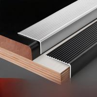 Marches d'escalier en aluminium pour extérieur personnalisées, antidérapantes, robustes, décoratives, profilées, Yingxin YX-045, garantie 5 ans