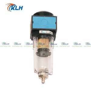 Klh F200A ซีรีส์ มินิแอร์ฟิลเตอร์ 1/2 อินเล็ต แบบระบายน้ำด้วยมือ ชนิดทรงกระบอก - Product Image 1