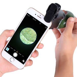 60-100x Zoom phổ Clip điện thoại di động Kính hiển vi điện thoại di động bỏ túi Kính hiển vi no.7751w - Product Image 3