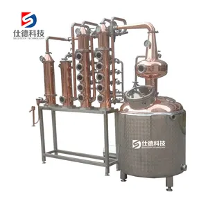 Reflux Still Alcohol Distiller Wine Making Equipment Modular Distiller Alcohol Pot Still For Vodka Alcohol Stills