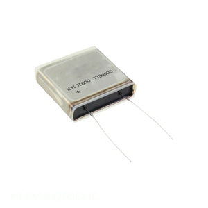 Condensador Original 490 uF MLS491M200EA1C de Aluminio con Orificio Pasante, 490UF 20% 200V FLTPCK - Product Image 1
