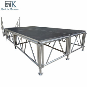 Portable Concert <b>Stage</b> Modular Detachable Aluminum <b>Stage</b> <b>Platform</b> Podium for Wedding Events <b>Stage</b> - Product Image 4