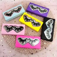 Boîte-cadeau cosmétique à bas prix, emballage de faux cils, boîte en papier personnalisée pour cils