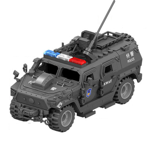Đặc biệt cảnh sát thiết bị swat cảnh sát-suv Armor Xe Xe vũ khí quân sự phụ kiện quân đội xây dựng khối thiết lập cho Kid đồ chơi - Product Image 3