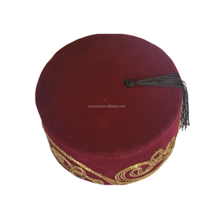 Gorro Fez Egipcio Turco Otomano Personalizado de Fábrica con Borla, Accesorios de Disfraces de Gorro Fez, Gorro Fez Islámico de Sultán Paşa - Product Image 5