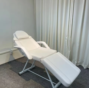 Top Selling Multi-function Salon Portable Adjustable <b>Foldable</b> Facial Spa Eyelash Tattoo Beauty Nail and Manicure Bed - Product Image 5
