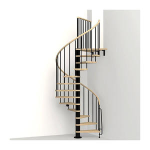 <span class=keywords><strong>Scala</strong></span> a chiocciola usata a spirale curva a ciondolo dritto luce a LED Design esterno lungo lampadario Design moderno <span class=keywords><strong>scala</strong></span> a chiocciola - Product Image 4