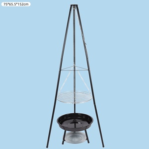 Accesorio para barbacoa: Ahumador <span class=keywords><strong>de</strong></span> <span class=keywords><strong>pellets</strong></span> para estufa, Parrilla giratoria tipo barco para barbacoa, Parrilla <span class=keywords><strong>de</strong></span> carbón para exteriores, Estufa <span class=keywords><strong>de</strong></span> leña para camping, Cocina <span class=keywords><strong>de</strong></span> barbacoa para exteriores - Product Image 2