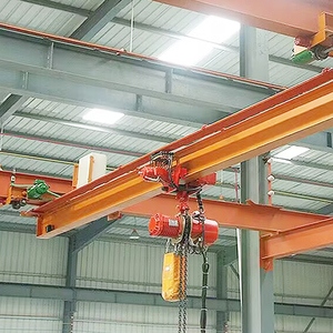 Alta calidad 1 tonelada 2 toneladas 3ton LX tipo viga única suspensión <span class=keywords><strong>puente</strong></span> grúa - Product Image 4