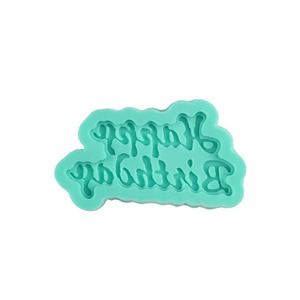 แม่พิมพ์ซิลิโคนรูปตัวอักษรภาษาอังกฤษสำหรับทำเค้กฟองดองท์ ทำขนม DIY แม่พิมพ์ช็อกโกแลตรูปตัวอักษร - Product Image 3