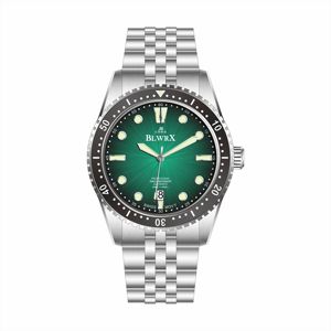 Relojes deportivos de lujo de negocios Diseño de acero inoxidable con movimiento mecánico de cristal de zafiro Accesorio de negocios de moda - Product Image 4