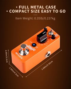 Pédale musicale MOOER <span class=keywords><strong>Micro</strong></span> Series Overdrive Boost Delay Noise Gate Flanger (Purer Octave) - Product Image 6