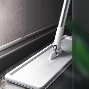 Hands Free 360 Swivel Head Floor Tile Laminate Marble Bedroom Bathroom Wash Dry Self Wringing Flat Hospital <b>Mop</b> <b>and</b> <b>Bucket</b> Set - Product Image 3