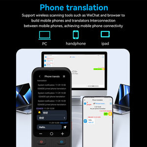 VORMOR Z5, traductor de voz inteligente, ruso, francés, inglés, japonés, coreano, dispositivo traductor, máquina de traducción de compras de turismo - Product Image 4