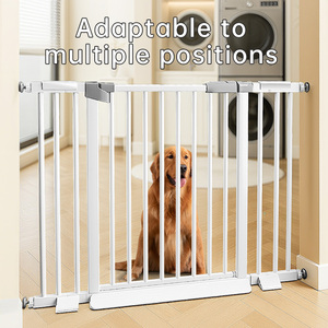 Bohrfreies, einziehbares Hundegitter – Hochwertiges Haustier-Sicherheits-Treppengitter aus Metall und ABS - Product Image 6