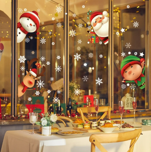Calcomanías Navideñas Personalizadas <span class=keywords><strong>para</strong></span> Ventanas <span class=keywords><strong>de</strong></span> <span class=keywords><strong>Vinilo</strong></span>, Diseño <span class=keywords><strong>de</strong></span> Estrella, Resistentes al Agua, Impresión UV, Adhesivo Decorativo <span class=keywords><strong>para</strong></span> el Hogar - Product Image 5