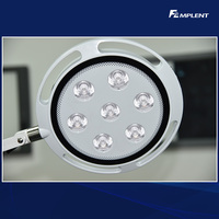 Bon marché, clinique médicale portable, lampe d'examen sur pied, fonctionnement à led, lampes médicales mobiles pour hôpital