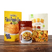 Sachet Doypack personnalisé en aluminium imprimé avec fermeture éclair, qualité alimentaire, pour snacks de fromage croustillant, emballage souple
