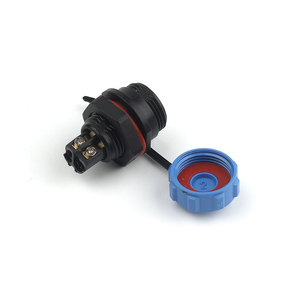 Lp/Sp13 Ip68 Outdoor Waterdichte 2/3pins Mannelijke Vrouwelijke Stekker Contactdoos Paneel Moer Achter Moer Bedrading Connector - Product Image 2