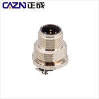 Conectores M12x1 con Codificación D para Sistemas de BUS, Ethernet Industrial, 4 Polos, Blindados, Montaje en Panel, SMT, SMD
