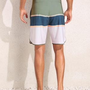 กางเกงว่ายน้ำชายแบบชิ้นเดียวลายสก็อต แห้งเร็ว มีซับใน พร้อมโลโก้สั่งทำ ชุดว่ายน้ำผู้ใหญ่ จากผู้ผลิต - Product Image 5