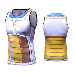 <span class=keywords><strong>Maglietta</strong></span> senza maniche da <span class=keywords><strong>uomo</strong></span> estiva super saiyan son goku 3D canotta con logo personalizzato sport gym fitness running indossare canotte per <span class=keywords><strong>uomo</strong></span> - Product Image 4