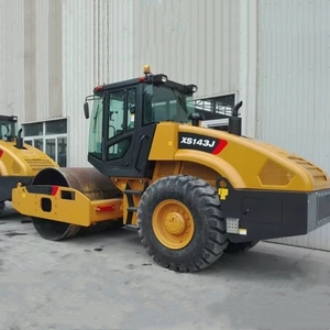 Nuevo compactador de rodillo de carretera vibratorio hidráulico XS143J de 14 toneladas, tambor único con componentes de motor central a la venta - Product Image 2