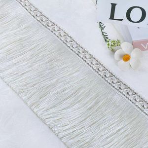 Tùy Chỉnh 12Cm Màu Đỏ Polyester Dài Chainette Fringe Trims Cho May Dresses Đèn Hình Dạng Rèm - Product Image 4