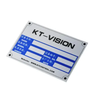 Maquinaria de placa de metal Placa de identificación Equipo de alivio Estampado DE SEGURIDAD Inscripción de pantalla de seda Placa de identificación grabada