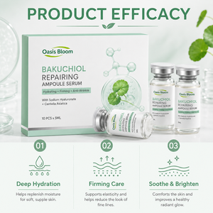 Sérum Visage Personnalisé OEM/ODM aux Peptides, Acide Azélaïque, Réparation de la Barrière Cutanée, Apaisant, Hydratant, Éclaircissant, Ampoule à l'<span class=keywords><strong>Aloe</strong></span> Vera, Soins de la Peau - Product Image 3