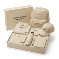 Produits Tendances 2026 Nouveautés Coffrets Cadeaux Personnalisés pour Employés Sac à Dos Polo T-shirt Bouteille Isotherme Carnet Stylo Bille