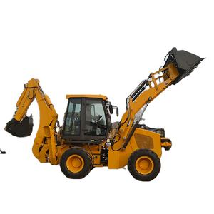 Gratis Verzending Epa Hoge Kwaliteit Backhoe Loader Beroemde Ontwerp Graafmachine Lader Terug Schoffel Lader 4X4 Te Koop - Product Image 1