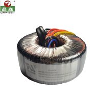 Transformator Daya Rendah Panas dengan Kawat Tembaga Premium yang Sangat Andal 24V 240V 36V Inti Toroidal T180