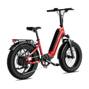 Vélo <span class=keywords><strong>pliant</strong></span> électrique rouge F008 de 20 roues, cadre en acier 1500W, vélo <span class=keywords><strong>pliant</strong></span> électrique Dirt Folding Ebike Mini Size Hybrid E Bike - Product Image 4