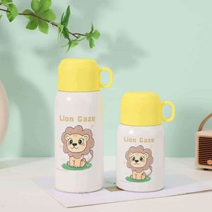 316 Stainless Steel Insulated Water Bottle Pop-Up Lid Portable Thermal Bottle <b>Large</b> Capacity Food Grade Travel Mug - Product Image 3