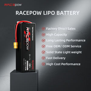 Аккумуляторы Racepow для FPV дронов 5200/6500/7000/8000/9000/9500/10000/12000 мАч 22.2В 6S 80C LiPo для мультикоптеров FPV - Product Image 4