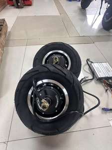 Pièces de scooter électrique de bonne qualité, moteur sans balais HM sous vide 60H 4000w 5000w 7500w avec pneus tubeless de 11/13/14 pouces - Product Image 3