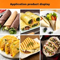 Équipement de production automatique de tacos, usine de fabrication de tortillas, ligne d'assemblage automatique, machine à crêpes multifonctionnelle