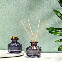 Flacon diffuseur en verre vide de luxe pour parfum d'intérieur et décoration de pièce, emballage en gros