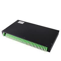 FTTH harga pabrik 19 "rak Mount laci kotak Terminal serat optik Splice kotak Panel Patch