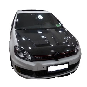 Carcasa de cubierta de capó de fibra de carbono modificada de alta calidad para Golf 6 <span class=keywords><strong>GTI</strong></span> R20 Easy <span class=keywords><strong>Auto</strong></span> Body Kit Tow Hook Replacement para - Product Image 1