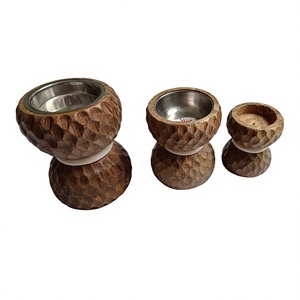 ชุดเตาเผาเครื่องหอมไม้สนทำมือ ใช้ได้ทุกฤดู - Product Image 1