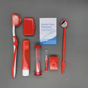 Ensemble de soins orthodontiques cire orthodontique <span class=keywords><strong>cheveux</strong></span> doux brosse à dents brossage interdentaire <span class=keywords><strong>fil</strong></span> extracteur soins orthodontiques - Product Image 4