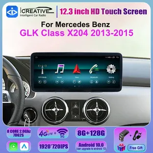 Radio para Auto de 12.3 Pulgadas, Nueva para 2026, para Mercedes Benz Clase <span class=keywords><strong>GLK</strong></span> X204 2013-2015, Carplay, Android Auto, Pantalla Táctil, Navegación, Multimedia - Product Image 2