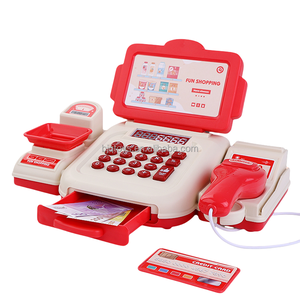BJQ BJQ-189 OEM Mini <span class=keywords><strong>Caja</strong></span> Registradora de Juguete de Plástico Unisex, Educativa, de Simulación de Supermercado, en <span class=keywords><strong>Caja</strong></span> de Color, para Edades de 0 a 7 Años - Product Image 1