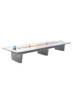 Table de conférence moderne pour hôtel, école, hôpital - Meuble de bureau commercial pliable et convertible de haute qualité