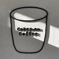 Letras Acrílicas Negras Mate, Logotipo Personalizado, Letrero con Eslogan para Recepción de Empresa, OEM