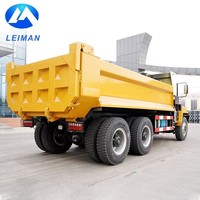 Camion benne minier de grande capacité de haute qualité avec moteur, pompe, boîte de vitesses et engrenages en fonte pour machines de terrassement minières