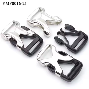 Customized Metal And <strong>Plastic</strong> Adjuster <strong>Buckle</strong> Webbing <strong>Strap</strong> Side Release <strong>Buckle</strong> For Backpack